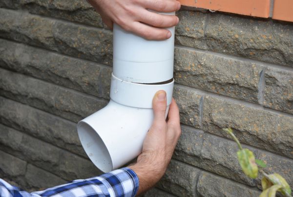 Drainage Downspout Repair in Lehi