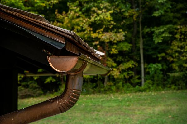 Copper Gutter Replacement in Lehi