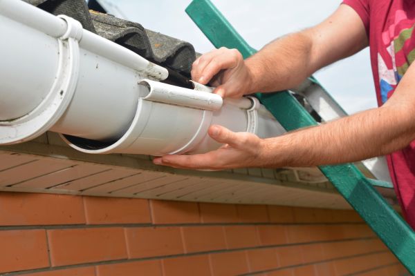 Large Gutter Repair in Lehi