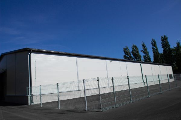Warehouse Gutter Installation in Lehi