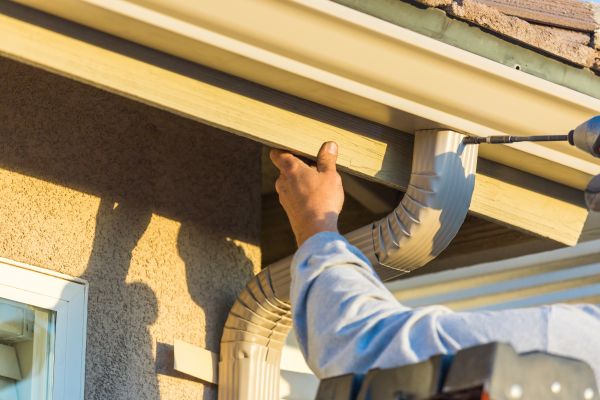 Aluminum Rain Gutter Service in Lehi